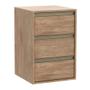 Imagem de Mesa de Cabeceira 3 Gavetas 100 MDF  Select Belmax