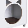 Imagem de Mesa de Cabeceira Casinha para PET com Almofada 54cm PET001 Completa Móveis