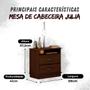 Imagem de Mesa de Cabeceira Julia cor Castanho