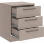 Imagem de Mesa de Cabeceira Modulada Requinte com 3 Gavetas - Duna Line