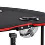 Imagem de Mesa De Camping Dobrável Lua Em Aço Com Porta Copos 291145 Nautika