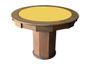 Imagem de Mesa de Carteado com Gavetas e Porta copos Vintage - 0,90x0,80 - Com xadrez