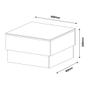 Imagem de Mesa de Centro 60cm com Espelho Multimóveis CR45151