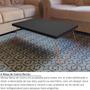 Imagem de Mesa de Centro Berlim Retangular em Aço e MDF Clean - Cobre e Preto