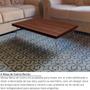 Imagem de Mesa de Centro Berlim Retangular em Aço e MDF Clean - Prata e Villandry