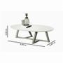 Imagem de Mesa de Centro Classic Oval Nature Tebarrot