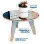 Imagem de Mesa De Centro Com Espelho Artely Holanda Cor Off White