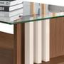Imagem de Mesa de Centro Frizz com Tampo de Vidro - Madetec