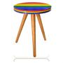 Imagem de Mesa de Centro Mesinha de Canto Premium MDF Pé Palito Resistente