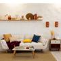 Imagem de Mesa de Centro Retangular Cassandra Off White