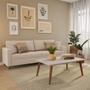 Imagem de Mesa de Centro Retangular Cassandra Off White
