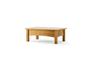 Imagem de Mesa de Centro Retangular Madeira Maciça 93x59cm Bella