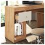 Imagem de Mesa De Computador Com Porta Nilo Buriti Off White - Caemmun