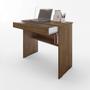 Mesa de computador freijó Escrivaninha prática 1 Gaveta - GKMOVEIS Imagem de Mesa de computador freijó Escrivaninha prática 1 Gaveta