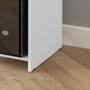 Imagem de Mesa de Computador ou Notebook Prática Básica Home Office Branco