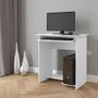 Imagem de Mesa de Computador ou Notebook Prática Básica Home Office Branco