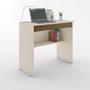 Imagem de Mesa de Computador Prática  com 1 gaveta Off White