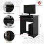 Imagem de Mesa de Computador Pratica Com Gaveta Preto