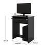 Imagem de Mesa de Computador Vancouver com Gaveta - Preto - Comprar Móveis Em Casa