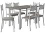 Imagem de Mesa de Cozinha 6 Cadeiras Retangular Artefamol