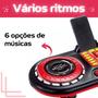 Imagem de Mesa de DJ Mixer Infantil Brinquedo Controladora com Luz e Som