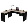 Imagem de Mesa De Escritório em L 160x150cm com Gaveta