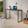 Imagem de mesa de estudo home office estilo industrial canela/preto