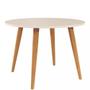 Imagem de Mesa de Jantar 110 cm Com Vidro Dani Cimol