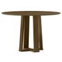 Imagem de Mesa De Jantar 120 Cm Isabela Sem Vidro Imbuia - New Ceval