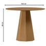 Imagem de Mesa De Jantar 120x120 Cm Isis Sem Vidro Ype - New Ceval