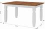 Imagem de Mesa de Jantar 1,40cm Com 6 Cadeiras