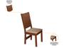 Imagem de Mesa de Jantar  4 Cadeiras Retangular Naturalle e Off-White Tampo de MDF Verona Móveis São Carlos