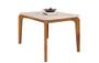 Imagem de Mesa de Jantar 4 Lugares Retangular 136 cm - Freijo/Off White Rouge Dj ( Sem Cadeiras )