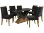 Imagem de Mesa de Jantar 6 Cadeiras Retangular