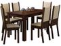 Imagem de Mesa de Jantar 6 Cadeiras Retangular 