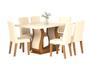 Imagem de Mesa de Jantar 6 Cadeiras Retangular Viero