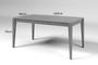 Imagem de Mesa de Jantar 6 lugares 160cm Tampo com Vidro Base de Madeira - Carina Off White/Imbuia