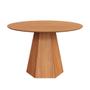 Imagem de Mesa de Jantar 6 Lugares com Pé Hexagonal Freijó