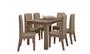 Imagem de Mesa de Jantar Austria 1,56 com 6 Cadeiras Celta Moveis
