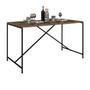 Imagem de Mesa de Jantar Clean Estilo Industrial 1,36x0,69m Clean Naturart