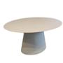 Imagem de Mesa de Jantar Cone Oval 137x90 cm Laqueada