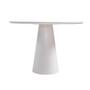 Imagem de Mesa de Jantar Cone Redonda 110 cm Laqueada