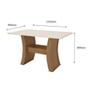 Imagem de Mesa de Jantar Eslovenia 1,35 com 6 Cadeiras Celta Moveis