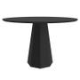 Imagem de Mesa de Jantar Isis 1200X1200 Preto - New Ceval