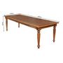 Imagem de Mesa de Jantar Madeira Maciça Rústica Retangular 220x100cm Francisca - Castanho