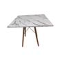 Imagem de Mesa de Jantar Quadrada Eames Eiffel 70 cm - Estilo Granito