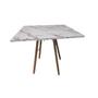 Imagem de Mesa de Jantar Quadrada Eames Eiffel 70 cm - Estilo Granito