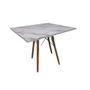 Imagem de Mesa de Jantar Quadrada Eames Eiffel 70 cm - Estilo Granito