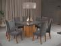 Mesa de Jantar Quadrada Monza com 8 Cadeiras Madeira Maciça Vegas - Viero Imagem de Mesa de Jantar Quadrada Monza com 8 Cadeiras Madeira Maciça Vegas