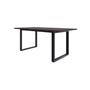 Imagem de Mesa de Jantar Queens RG2 180x90x75cm Terracota/Preto